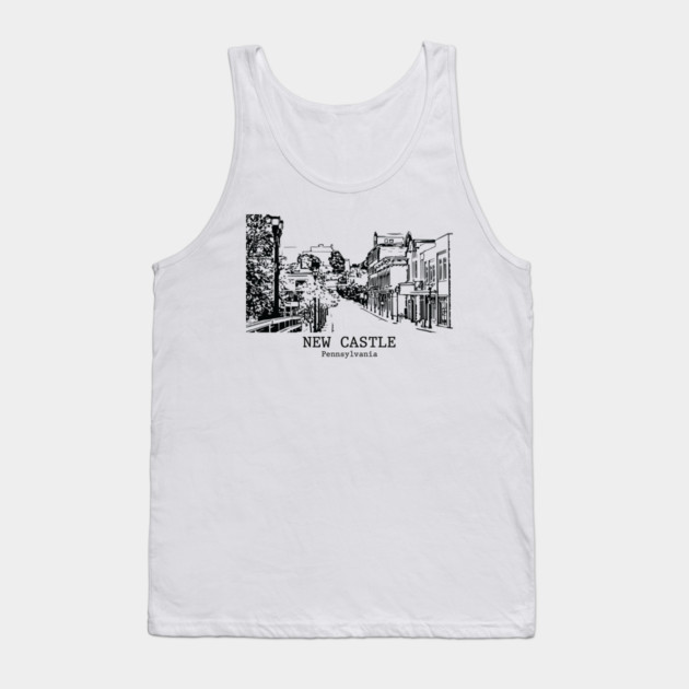New Castle - Pennsylvania Tank Top by Lakeric