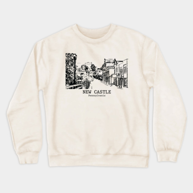 New Castle - Pennsylvania Crewneck Sweatshirt by Lakeric