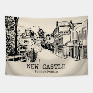 New Castle - Pennsylvania Tapestry