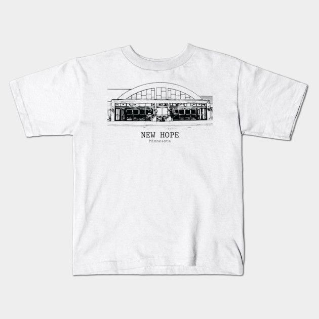 New Hope - Minnesota Kids T-Shirt by Lakeric