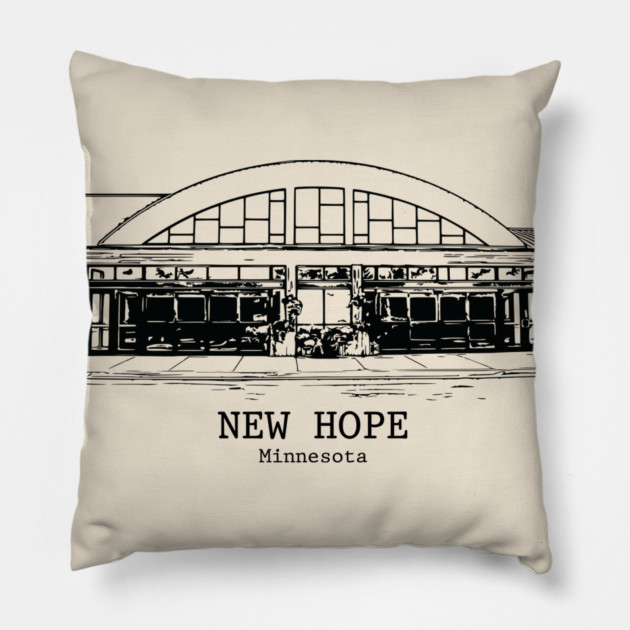 New Hope - Minnesota Pillow by Lakeric