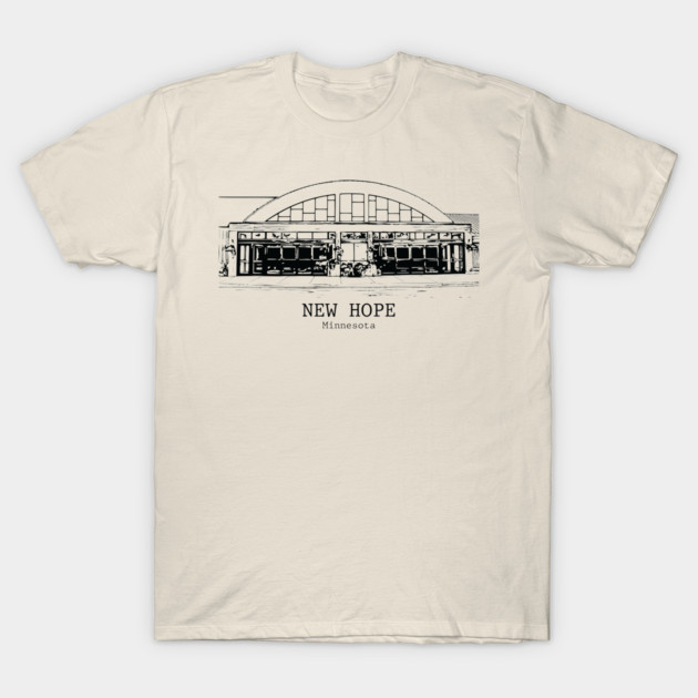 New Hope - Minnesota T-Shirt by Lakeric