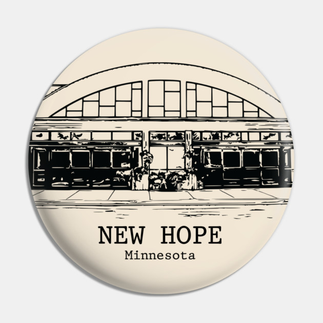 New Hope - Minnesota Pin by Lakeric
