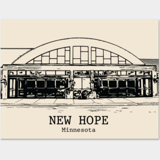 New Hope - Minnesota Posters and Art