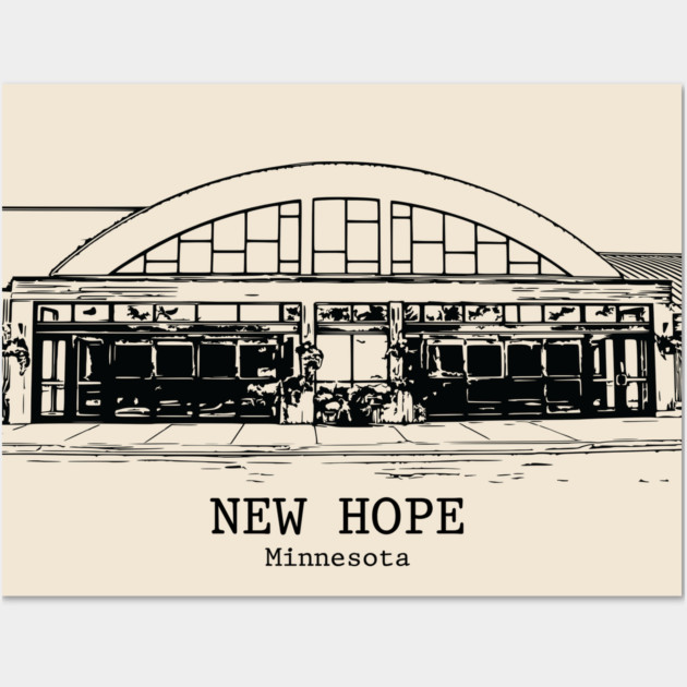New Hope - Minnesota Wall Art by Lakeric