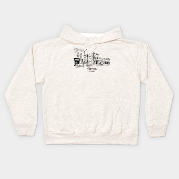 Oxford - Alabama Kids Hoodie by Lakeric