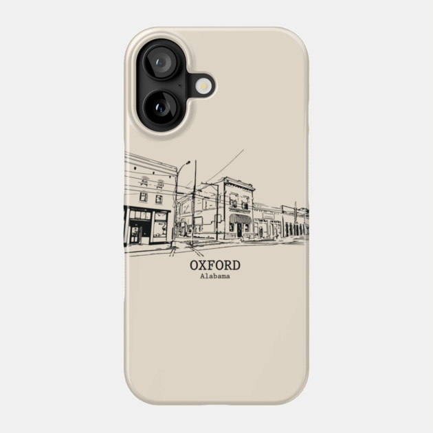 Oxford - Alabama Phone Case by Lakeric