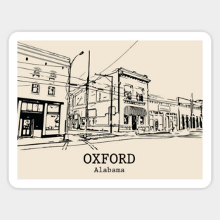 Oxford - Alabama Sticker