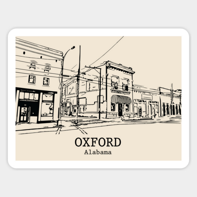 Oxford - Alabama Magnet by Lakeric