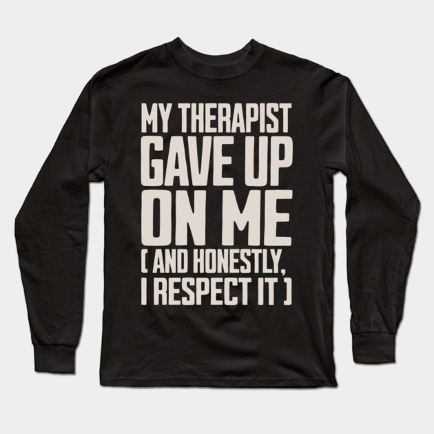 Certified Relatable Disaster - dark Long Sleeve T-Shirt by Designed By Marty