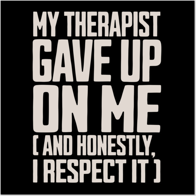 Certified Relatable Disaster - dark Wall Art by Designed By Marty