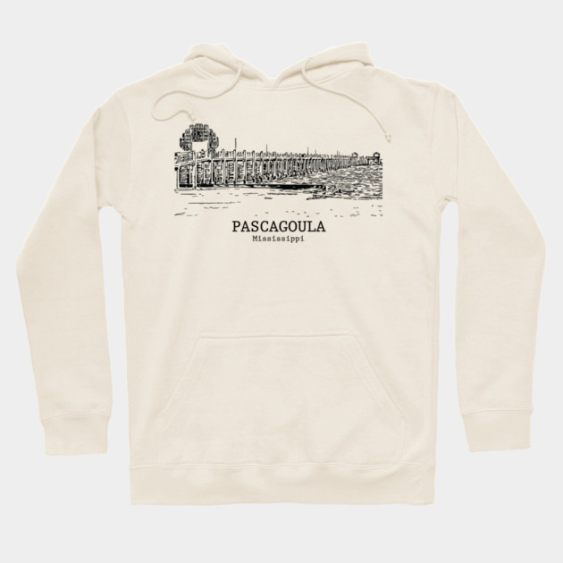 Pascagoula - Mississippi Hoodie by Lakeric