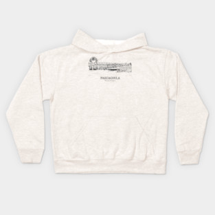 Pascagoula - Mississippi Kids Hoodie