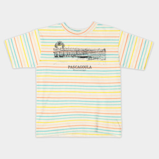 Pascagoula - Mississippi Kids T-Shirt