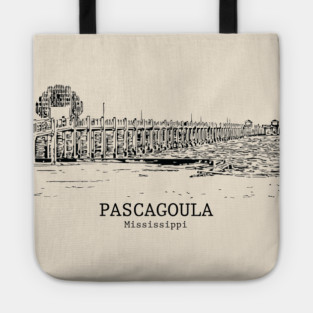 Pascagoula - Mississippi Tote