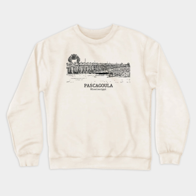 Pascagoula - Mississippi Crewneck Sweatshirt by Lakeric