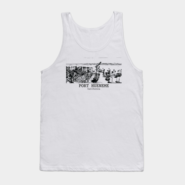 Port Hueneme - California Tank Top by Lakeric