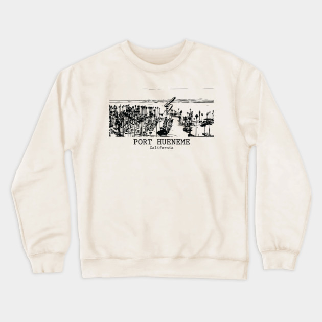 Port Hueneme - California Crewneck Sweatshirt by Lakeric