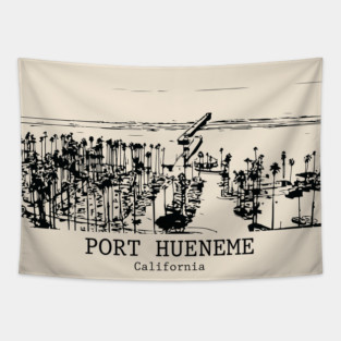 Port Hueneme - California Tapestry