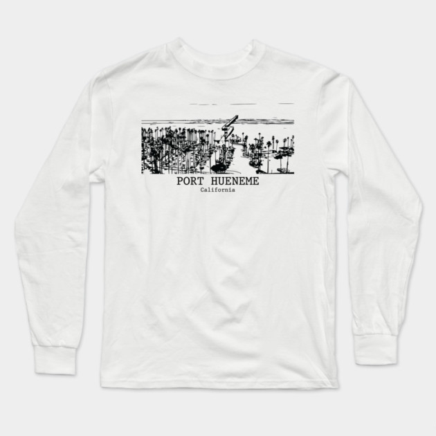 Port Hueneme - California Long Sleeve T-Shirt by Lakeric