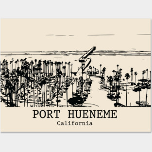 Port Hueneme - California Posters and Art