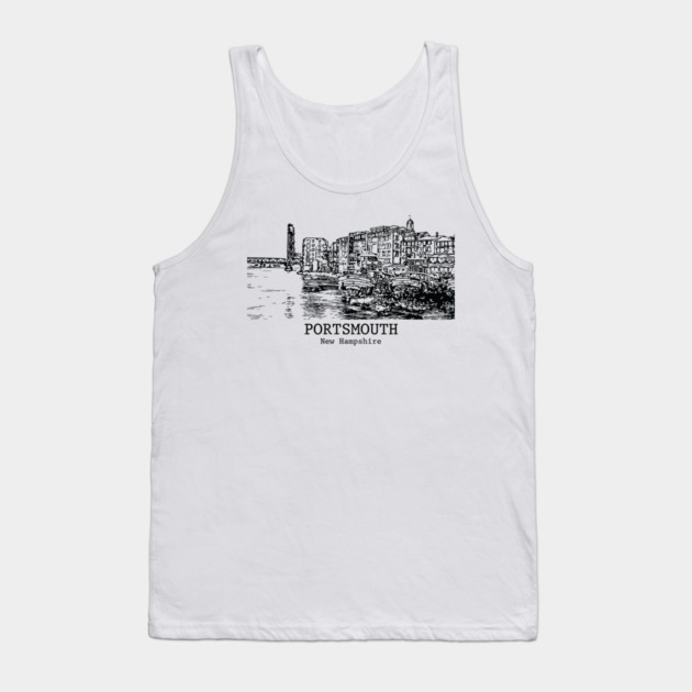 Portsmouth - New Hampshire Tank Top by Lakeric