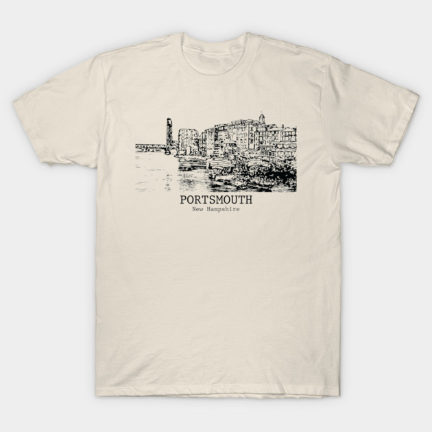 Portsmouth - New Hampshire T-Shirt by Lakeric