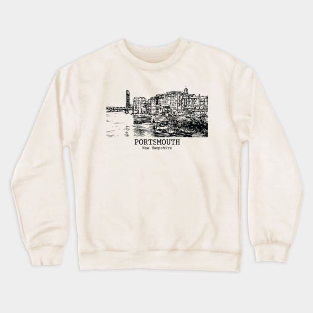 Portsmouth - New Hampshire Crewneck Sweatshirt by Lakeric
