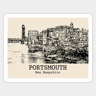 Portsmouth - New Hampshire Magnet