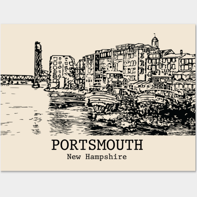 Portsmouth - New Hampshire Wall Art by Lakeric