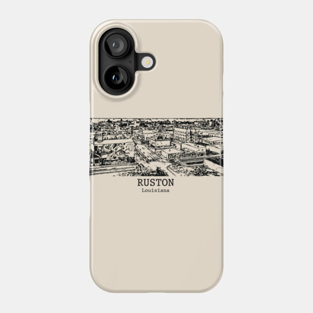 Ruston - Louisiana Phone Case by Lakeric