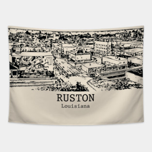 Ruston - Louisiana Tapestry