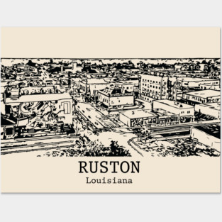 Ruston - Louisiana Posters and Art