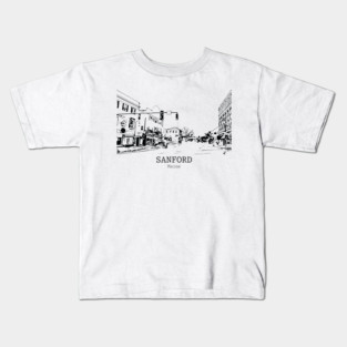 Sanford - Maine Kids T-Shirt