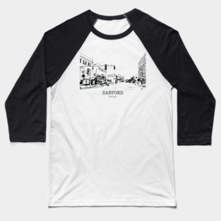 Sanford - Maine Baseball T-Shirt