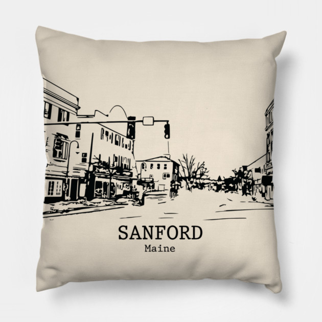 Sanford - Maine Pillow by Lakeric