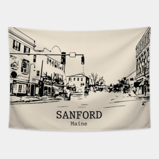 Sanford - Maine Tapestry