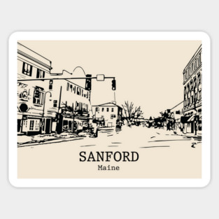 Sanford - Maine Sticker