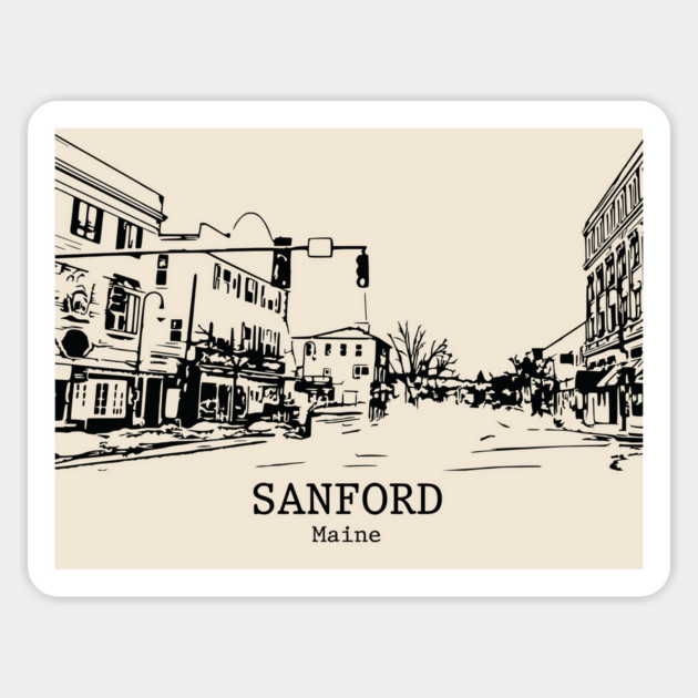 Sanford - Maine Magnet by Lakeric
