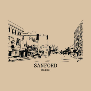 Sanford - Maine T-Shirt