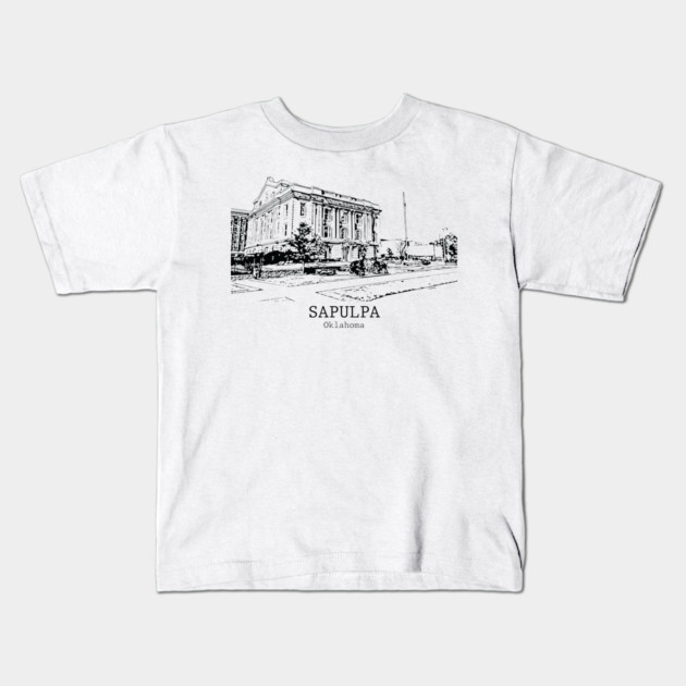 Sapulpa - Oklahoma Kids T-Shirt by Lakeric