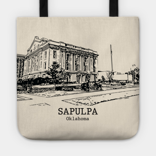 Sapulpa - Oklahoma Tote by Lakeric