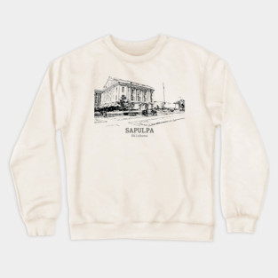 Sapulpa - Oklahoma Crewneck Sweatshirt