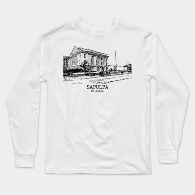 Sapulpa - Oklahoma Long Sleeve T-Shirt by Lakeric