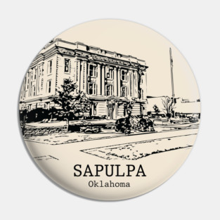 Sapulpa - Oklahoma Pin