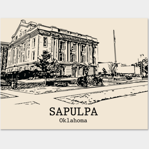 Sapulpa - Oklahoma Wall Art by Lakeric