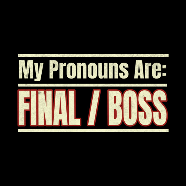 Funny Pronoun deisgn by Designed By Marty