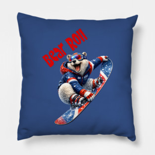 Bear Roll Pillow