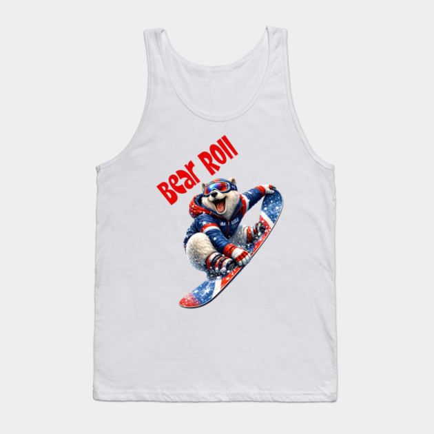 Bear Roll Tank Top by CrazyGirl