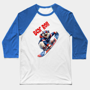 Bear Roll Baseball T-Shirt